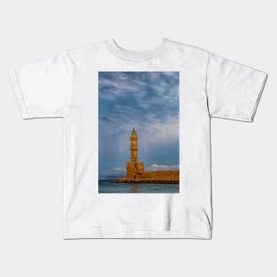 Chania Lighthouse Kids T-Shirt